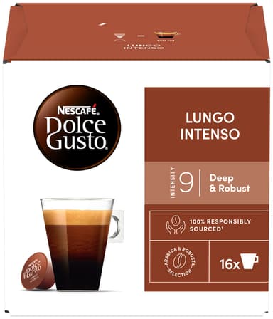 NESCAFÉ Dolce Gusto Lungo Intenso kaffekapsler (16-pk)