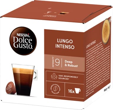 NESCAFÉ Dolce Gusto Lungo Intenso kaffekapsler (16-pk)