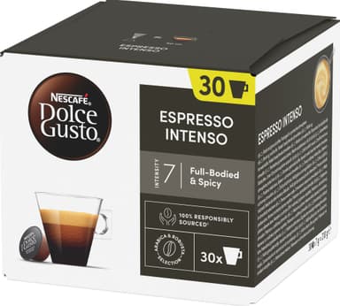 NESCAFÉ Dolce Gusto Espresso Intenso kaffekapsler (30-pk)