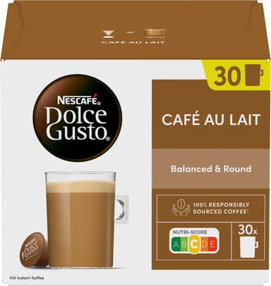 NESCAFÉ Dolce Gusto Café Au Lait kaffekapsler (30-pk)