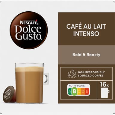 NESCAFÉ Dolce Gusto Cafe au Lait Intenso kaffekapsler (16-pk)