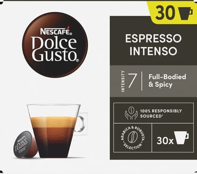 NESCAFÉ Dolce Gusto Espresso Intenso kaffekapsler (30-pk)