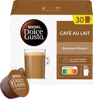 NESCAFÉ Dolce Gusto Café Au Lait kaffekapsler (30-pk)