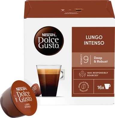 NESCAFÉ Dolce Gusto Lungo Intenso kaffekapsler (16-pk)