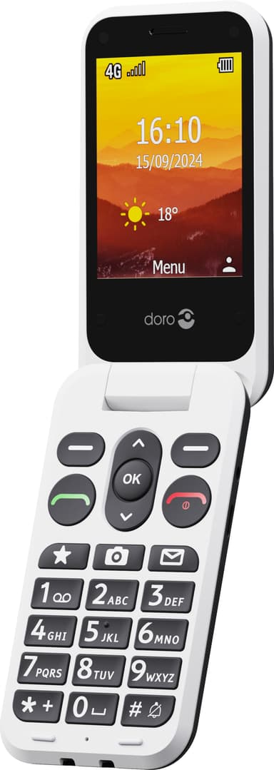 Doro Leva L21 mobiltelefon (sort)