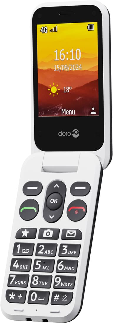 Doro Leva L31 mobiltelefon (grafitt)