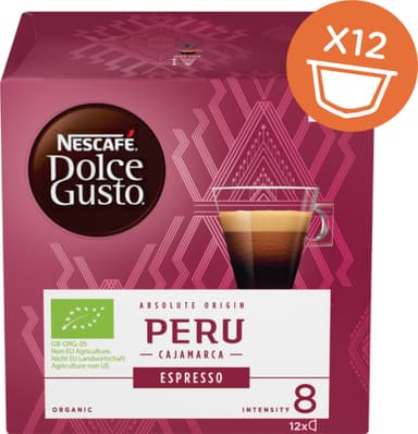 Nescafé Dolce Gusto Peru Espresso Organic DG12355945