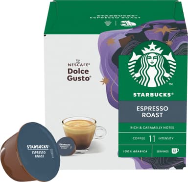Starbucks Espresso Roast av NESCAFÉ Dolce Gusto kaffekapsler (12-pk)