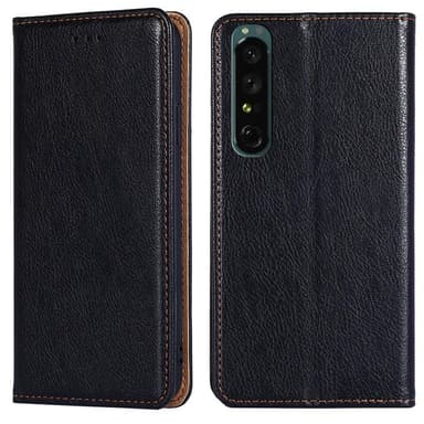 Sony Xperia 10 IV Lommebok-deksel - Svart