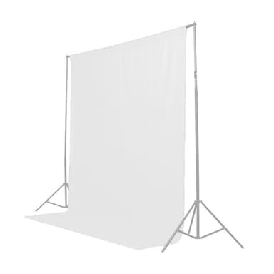 Caruba Bakgrunn Stoff 2X3m Hvit