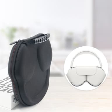 For AirPods Max støtsikker vanntett oppbevaringsveske for hodesett