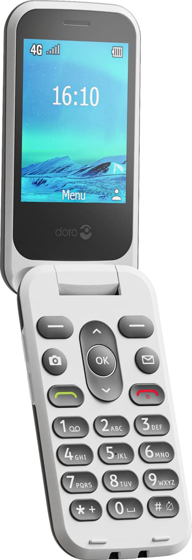 Doro 2881 mobiltelefon (sort)