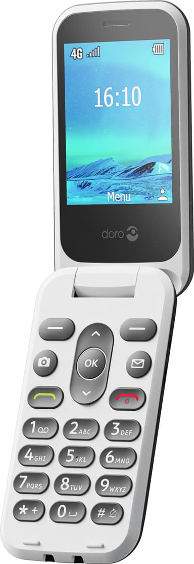 Doro 2881 mobiltelefon (sort)