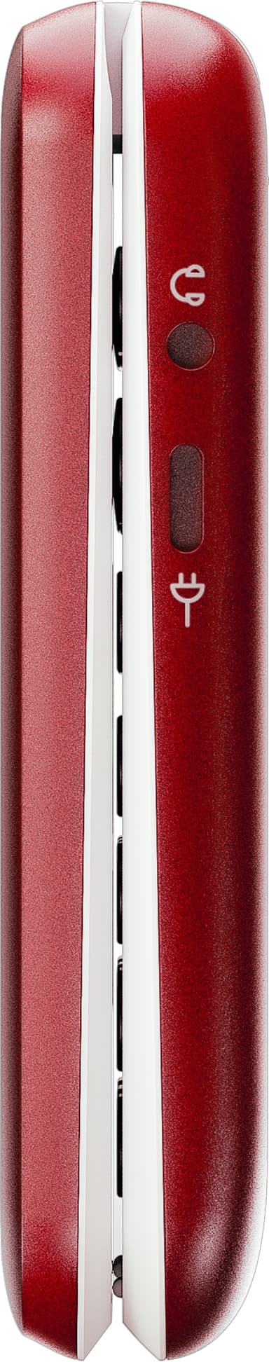 Doro 2881 mobiltelefon (rød)