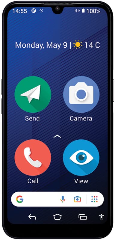 Doro 8210 smarttelefon 4/64GB (blå)