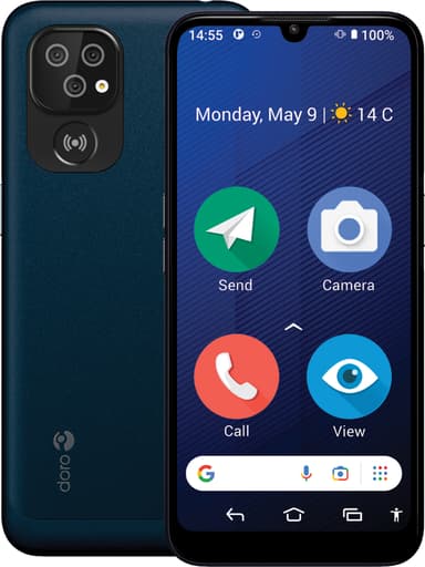 Doro 8210 smarttelefon 4/64GB (blå)