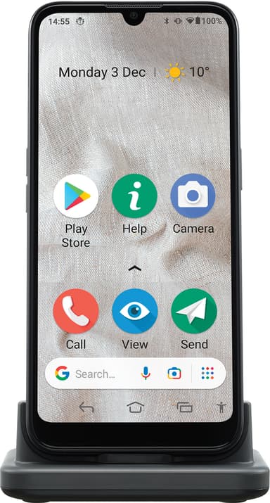 Doro 8110 smarttelefon (grafitt)