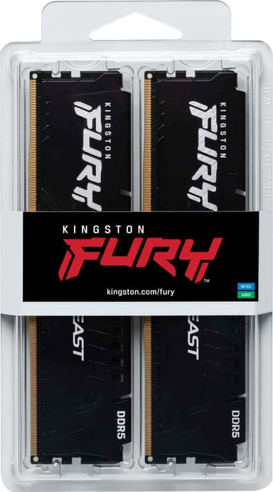 Kingston FURY Beast 32GB DDR5 RAM 5600MT/s CL36