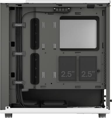 Fractal Design North ATX PC kabinett (hvit/mesh)