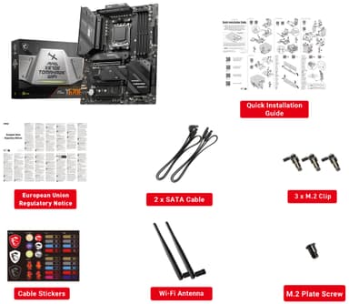 MSI X670E GAMING PLUS WIFI hovedkort