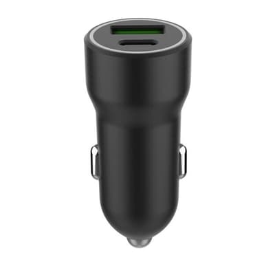 Billader med 20 W PD USB-C og 18 W QC3.0 USB