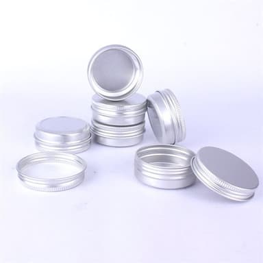 Aluminiumsboks med lokk 27x56mm