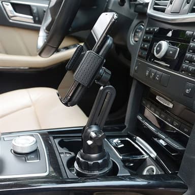 Mobiltelefonholder til koppholderen i bilen