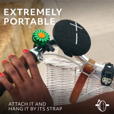 Ultimate Ears MINIROLL bærbar høyttaler (sort)