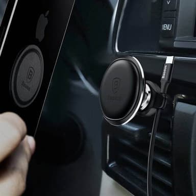 Magnetisk bilholder for vifterister med 360-graders rotasjon og sterke magneter