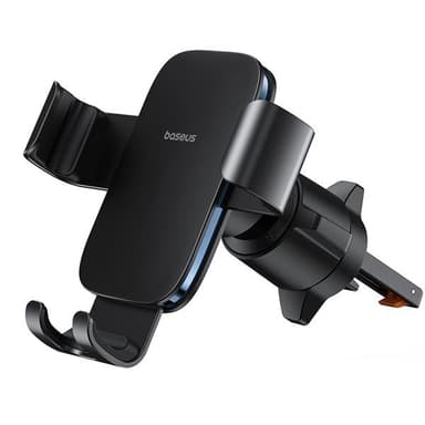 Baseus Gravity bilholder for viftegitter - Svart