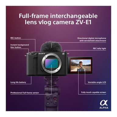 Sony ZV-E1 speilløst kamera
