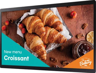 Samsung 24" digital infoskjerm LH24QBCEBGCXEN