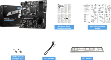 MSI B760M-P PRO hovedkort