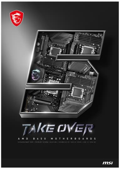 MSI MAG B650 TOMAHAWK WIFI hovedkort