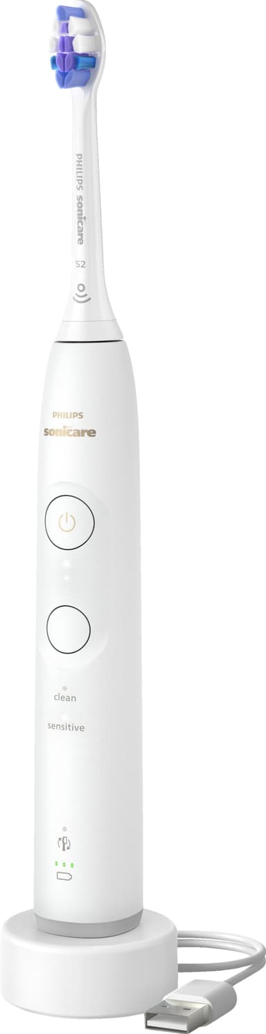 Philips Sonicare Series 6100 elektrisk tannbørste  HX7400/01 (hvit)