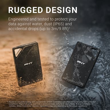 PNY RP60 Extreme Performance bærbar SSD 1 TB