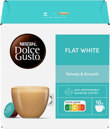 NESCAFÉ Dolce Gusto Flat White kaffekapsler (16-pk)
