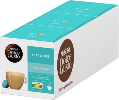 NESCAFÉ Dolce Gusto Flat White kaffekapsler (16-pk)