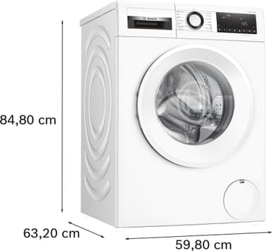 Bosch Vaskemaskin WGG1440ASN (Hvit)