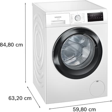 Siemens Vaskemaskin WM14N26EDN (Hvit)