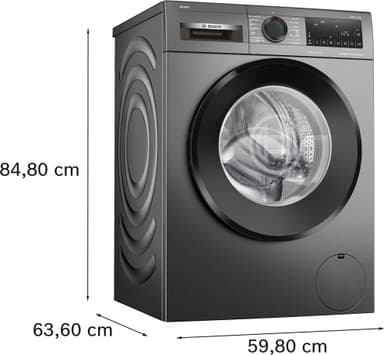 Bosch Vaskemaskin WGG244RFSN (Støpejerngrå)