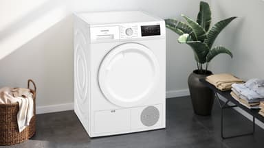 Siemens Tørketrommel WT43HVE6DN (Hvit)