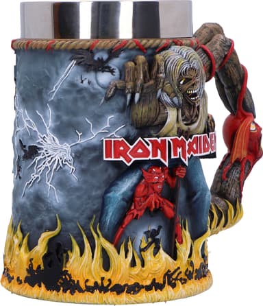Nemesis Now Iron Maiden krus (Number of the Beast)