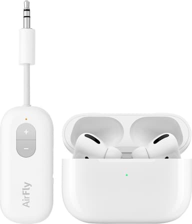 Twelve South AirFly SE Bluetooth-adapter for hodetelefoner (hvit)