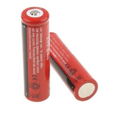 Batteri 18650 3000 mAh 3,7 V - 2-pakning