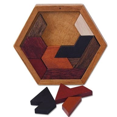 Trepuslespill Hexagon