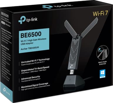 TP-Link Archer TBE400UH WiFi 7 nettverksadapter