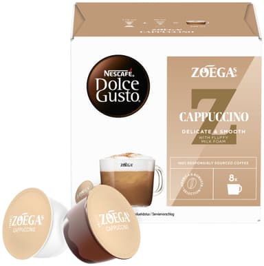 NESCAFÉ Dolce Gusto Zoégas Cappuccino kaffekapsler (16-pk)