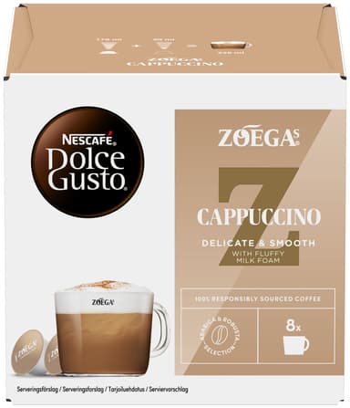 NESCAFÉ Dolce Gusto Zoégas Cappuccino kaffekapsler (16-pk)