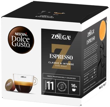 NESCAFÉ Dolce Gusto Zoégas Espresso kaffekapsler (16-pk)